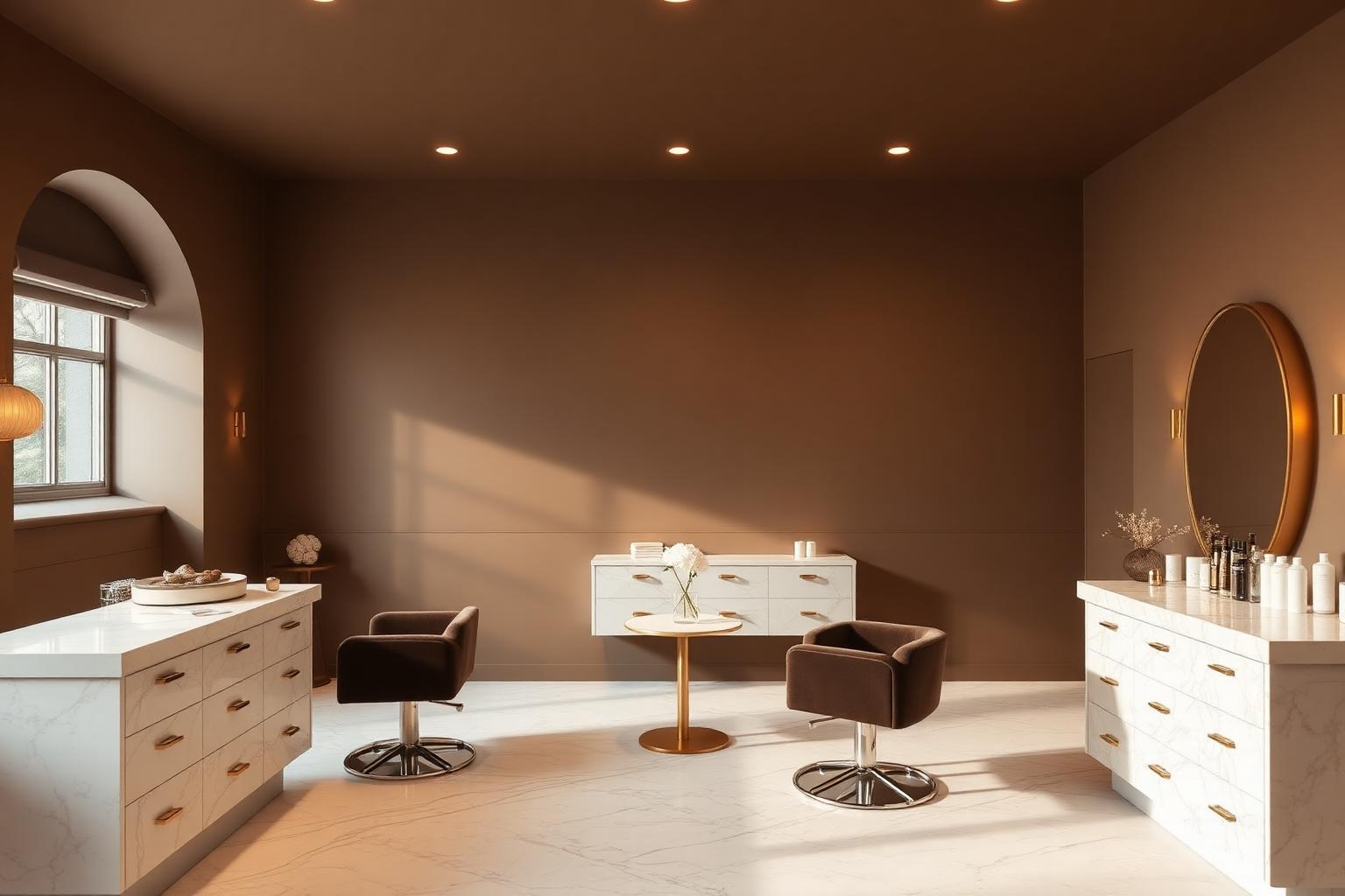 Lumière Studio — lyxig salongsinteriör i Malmö